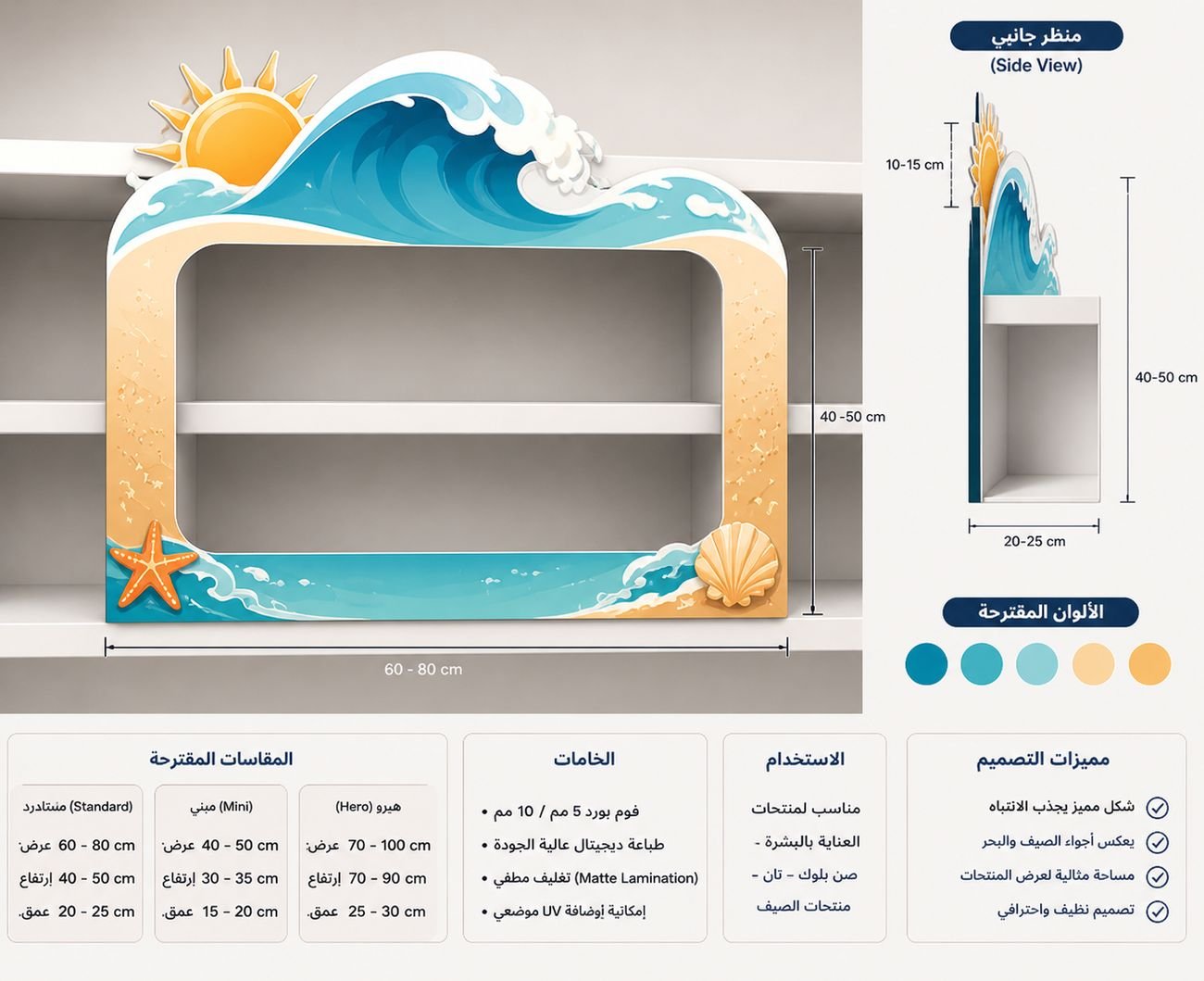 Summer Wave Display